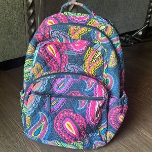 Vera Bradley Twilight Paisley Bookbag